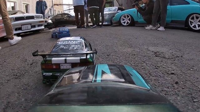 RC DRIFT ВОКРУГ МАШИН ЭТО ВЕСЕЛО! | Катнули на Stance сходке и все офигели