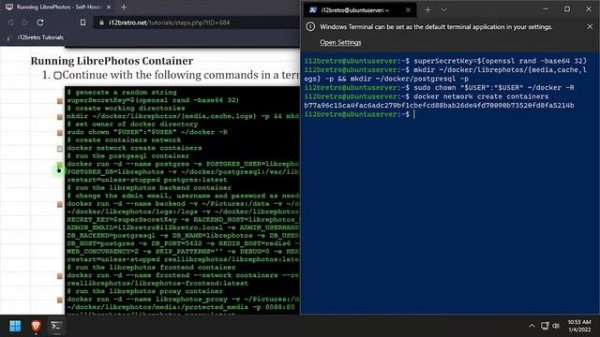 Running LibrePhotos - Self-Hosted Google Photos Alternative - in Docker