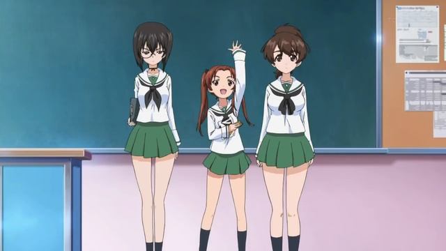 Girls und Panzer Abridged Episode 1 смотреть онлайн