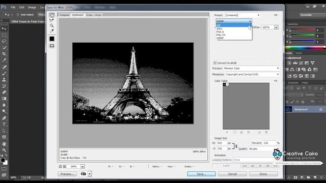 Save for Web-Adobe Photoshop Tutorial CC смотреть онлайн