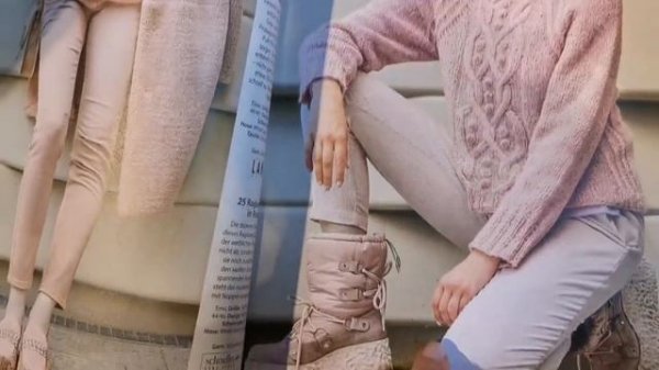 "VERENA", 04/22????Обзор журнала по вязанию