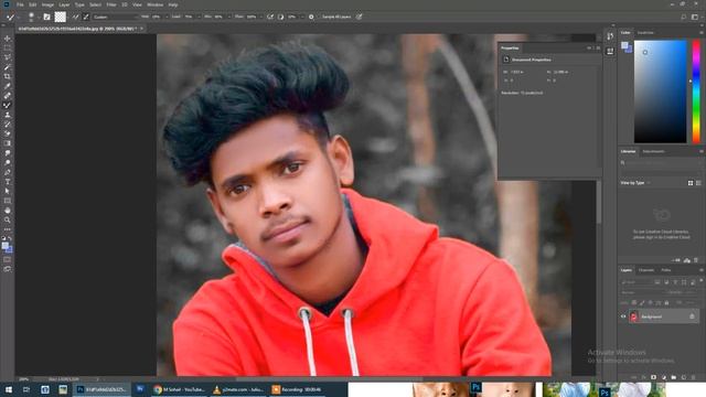 End Skin Retouching in Photoshop I Face 2022 m .sohail смотреть онлайн