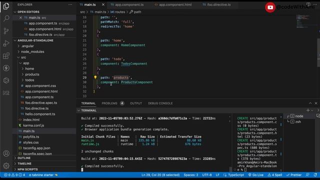 Lazy Load Angular Components | Angular 14 new features смотреть онлайн