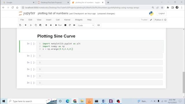 How to plot sin curve| matplotlib tutorial for beginner| python tutorial смотреть онлайн