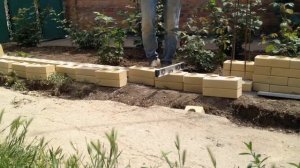 Кирпич ЛЕГО. Забор с деревянной обрешеткой