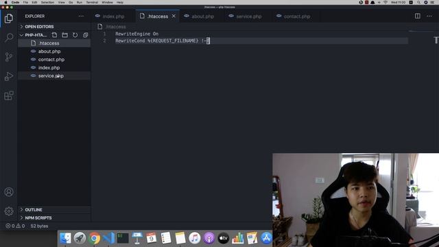 PHP ทริค สอนลบนามสกุล .php ด้วย htaccess ง่ายๆ ??? смотреть онлайн