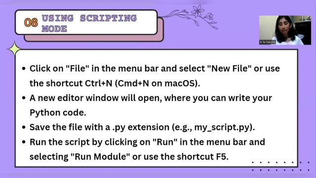 Python IDLE's interactive mode and scripting mode #python #idle #interactive #scripting смотреть онлайн