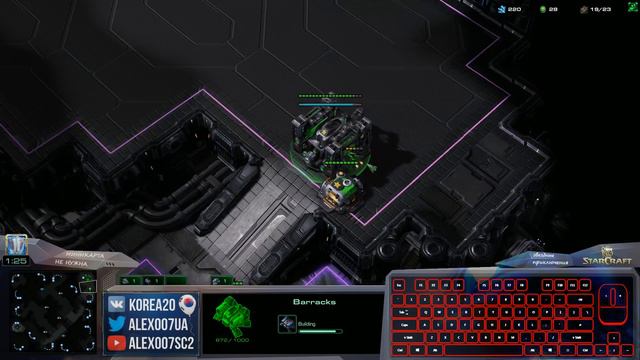Alex007 на Чемпионате Украины! Звездные Приключения в StarCraft II | Эпизод 4 смотреть онлайн