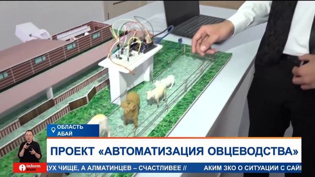 Восьмиклассник из области Абай разработал систему автоматизации овцеводства смотреть онлайн