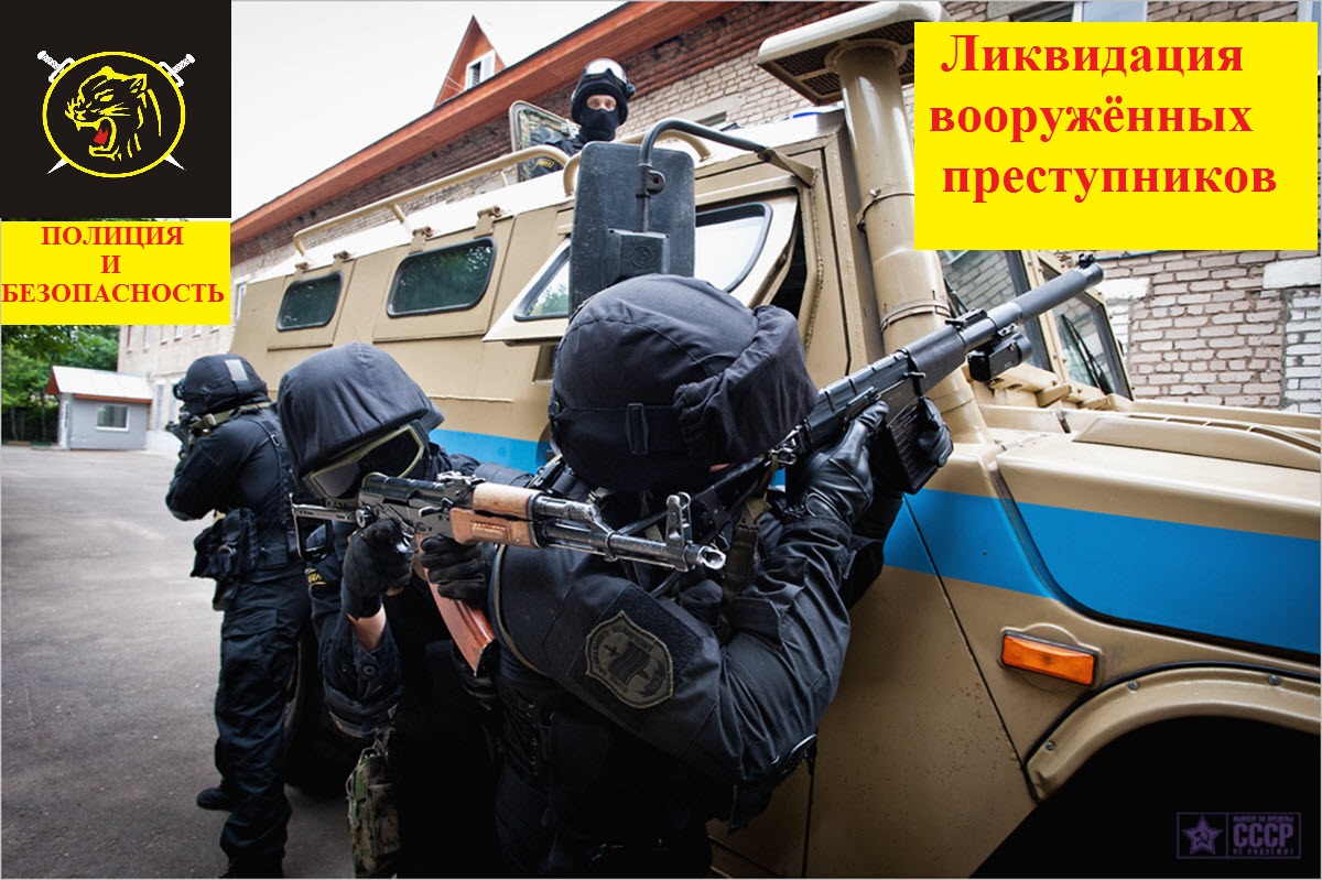 Ликвидация вооружённых преступников. Занятие - 2. смотреть онлайн