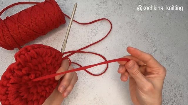 Интерьерная корзина крючком. Из полиэфирного шнура смотреть онлайн