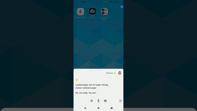 playing rock-paper-scissors with the Google assistant. Group stage 1. смотреть онлайн