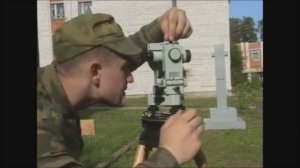 Измерение горизонтального угла Теодолитом