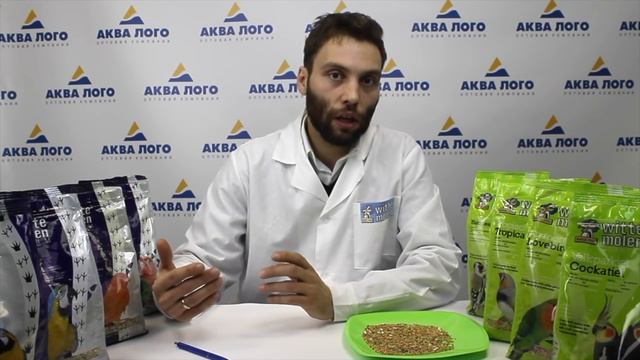 Волнистые попугаи. Чем кормить попугая? смотреть онлайн