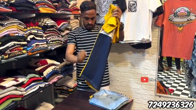 BRANDED CLOTHES IN CHEAPEST PRICE BHIWANDI | EXPORT SURPLUS |JACKETS, SWEATSHIRTS & JEANS | DRIFIT смотреть онлайн