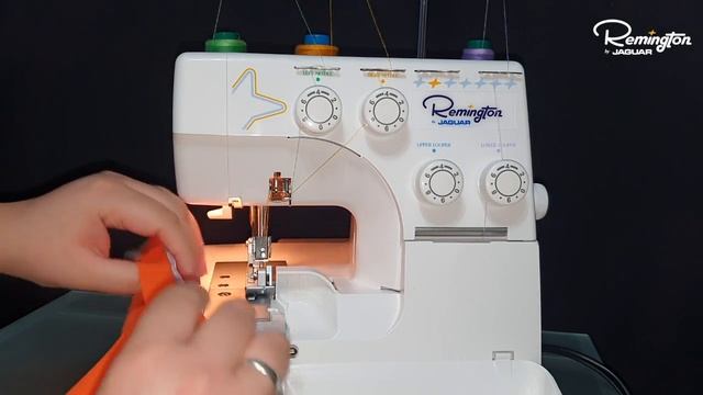 Máquina De Coser Overlock Remington SL3340D Curso Uso Y Manejo Completo
