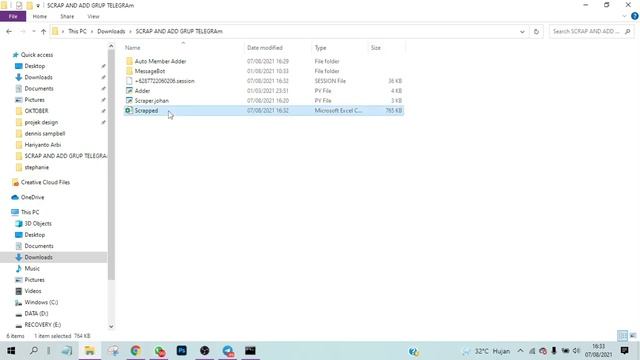 Cara Mudah Scraping Kontak/Group Telegram dan Memindahkan Member Group (Versi Lengkap mudah) смотреть онлайн
