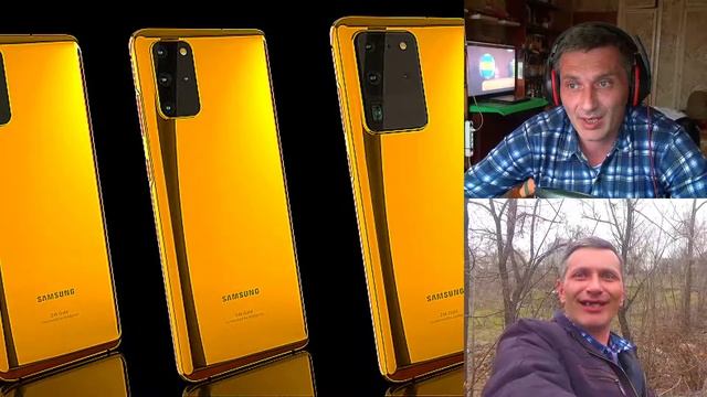 «Облитые» золотом Samsung Galaxy S20 Goldgenie предлагает необычные варианты смотреть онлайн