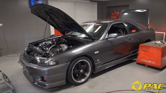 TRYNC 1100hp RB25/30 R33 Skyline Dyno Run смотреть онлайн