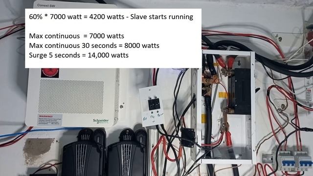 How To Setup Multiple Schneider Conext SW Inverters