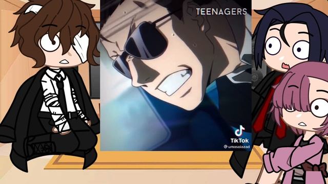 Past 3 members of port mafia reacts to chuuya (As short as chuuya) Part 1 смотреть онлайн