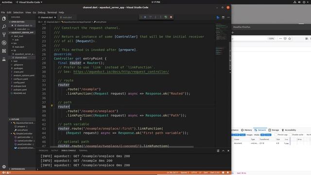Server Side Dart: 09 Routes смотреть онлайн