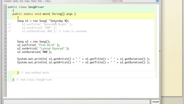 Java Constructors смотреть онлайн