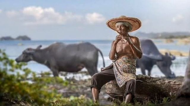 Sound of Traditional Flute from West Java Indonesia is so Relaxing and it is good for Healing смотреть онлайн