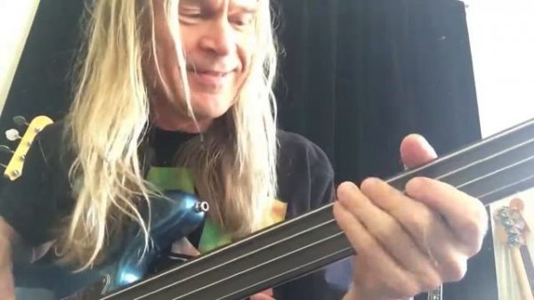 Tony Franklin. Fretless Bass Noodle #1