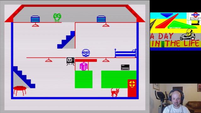 Let's Play - ZX Spectrum Week (Day1 - Mon) - A Day in the Life смотреть онлайн