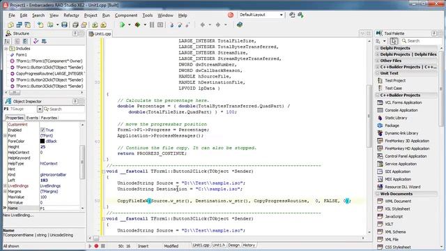 C++ Builder - File Copy смотреть онлайн
