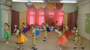 ТАНЕЦ "  МЫ МАЛЕНЬКИЕ ЗВЁЗДЫ" ПОДГОТОВИТЕЛЬНАЯ ГРУППА.  ВЫПУСК 2018 г