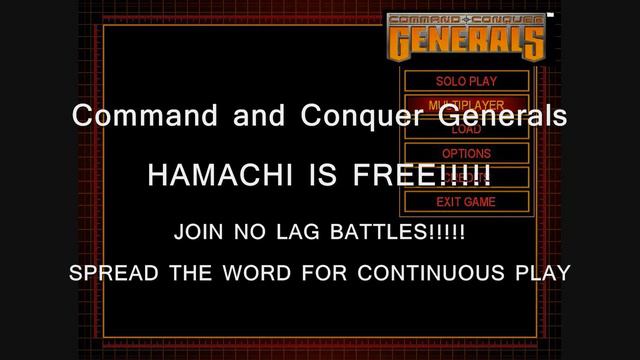 Command and Conquer Generals Hamachi Server смотреть онлайн