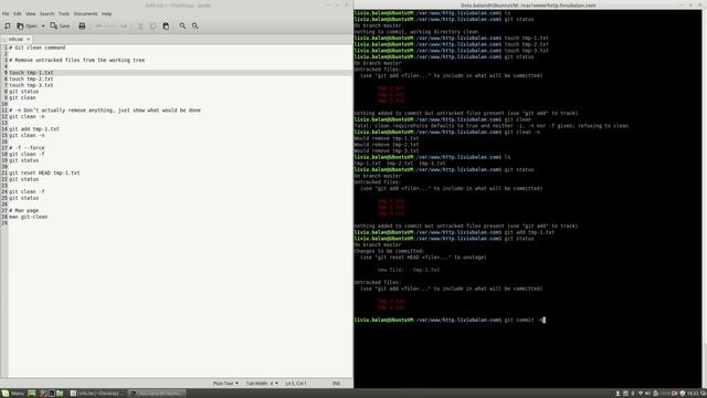 Git clean command #79 смотреть онлайн