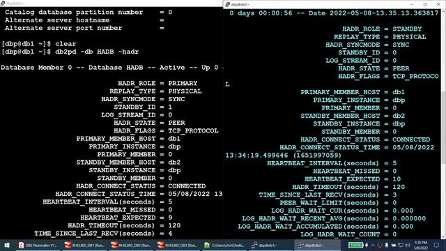 DB2 Step By Step Setup HADR Pacemaker V11.5.7 on RHEL8.5 смотреть онлайн