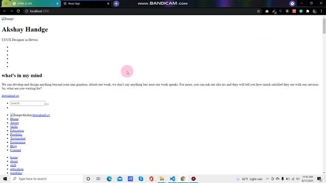 How to convert HTML/Bootstrap template into ReactJs? HTML To ReactJS.. смотреть онлайн