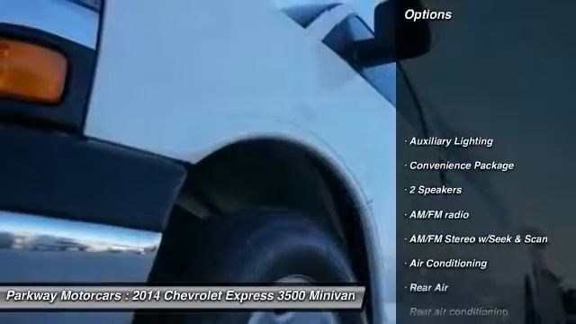 2014 Chevrolet Express 3500 Valencia CA 117448