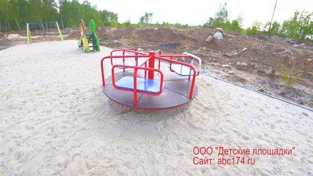 Детская карусель от компании ООО "Детские площадки" смотреть онлайн