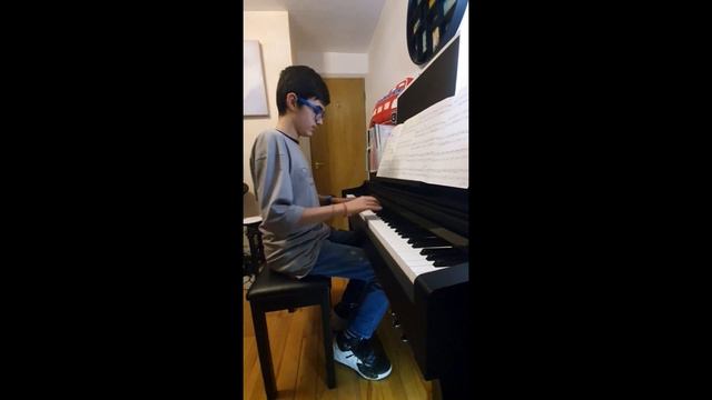 Dionysios Mataragkas Piano ABRSM Grade 6 Giga in D by Elisabetta de Gambarini смотреть онлайн