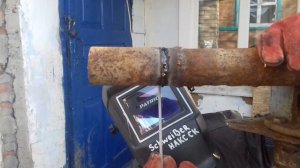 Для дома трубу заварить под давление