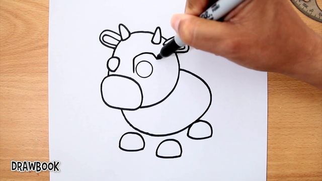 How to draw a COW Pet | Roblox Adopt Me смотреть онлайн
