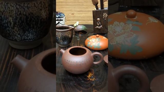 Чайник # 18136, исинская глина, 198 мл./Teapot # 18136, yixing clay, 198 ml. смотреть онлайн