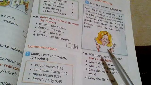 Spotlight 4. Учебник страница 39 упражнение 6 смотреть онлайн