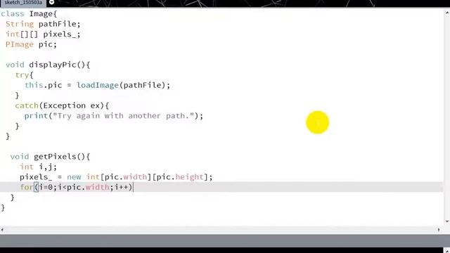 Image Class Implementation | Processing | Processing.js смотреть онлайн
