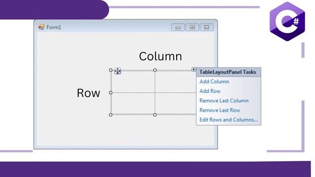 Table Layout Panel - C# Windows Forms Controls смотреть онлайн