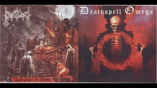Deathspell Omega / Moonblood - Demoniac Vengeance / Sob A Lua Do Bode (Split) 2000