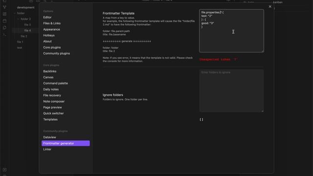 Obsidian frontmatter generator advanced usage (condition, function, properties, dataview) смотреть онлайн