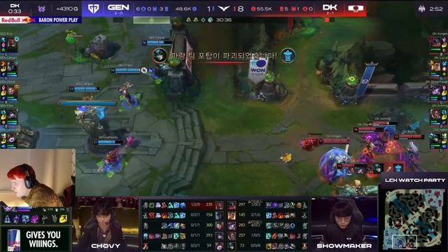 SHOWMAKER VS CANYON | БРАТВА НЕ СТРЕЛЯЙТЕ ДРУГ ДРУГА | DK VS GENG | LCK SPRING 2024 смотреть онлайн
