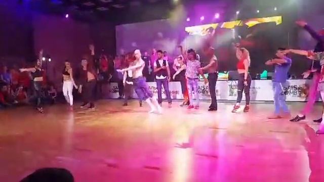 Moscow Salsa Kizomba Congress 2016 Artist battle (winning team of Luis Vasquez ) смотреть онлайн