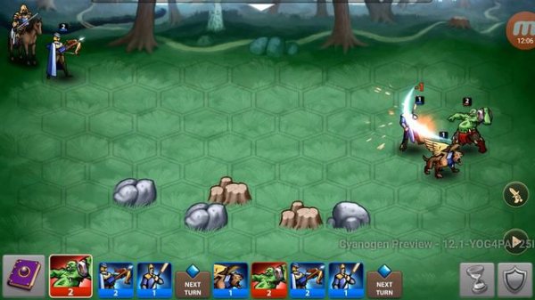 Heroes & Magic - Android version - Tutorial & first craft